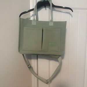 ZHMC Canvas Tote Bag Purse Travel Vacation Work Beach Office